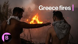 Greece on Alert for High Wildfire Risk as Aegean Sea Winds Rise