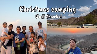 CHRISTMAS CAMPING 🏕️Koiham khat lam thep dan chu😂||WADI SHAWKA|| [Aboifamily]