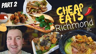 CHEAP EATS PART 2 : Richmond, BC - Canada's Hidden Food Gem? 🤔🇨🇦