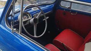 Fiat 600D 1965 idling