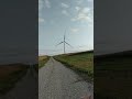 windmill over the hill rural iowa