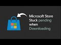 Microsoft Store Stuck on 