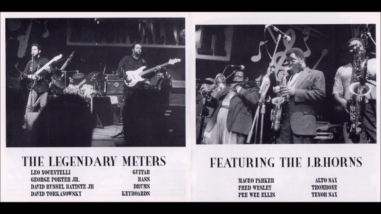 The Meters With The J.B. Horns Live At Tramps, New York City - 1991 ...