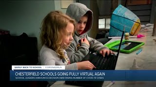 As COVID spikes, Chesterfield Schools return to virtual learning