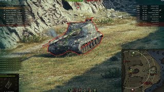 【WoT：クランウォーズ】CROWN VS RGZ 崖