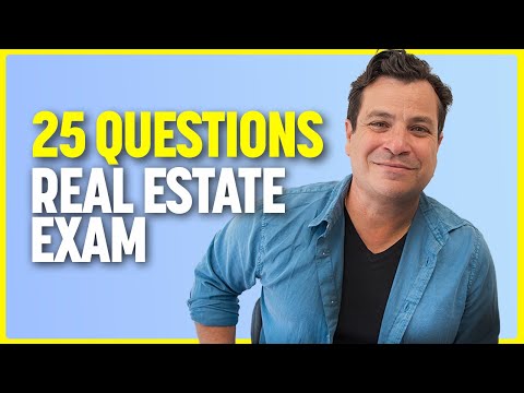 25 Questions You'll See on the 2023 Real Estate Exam