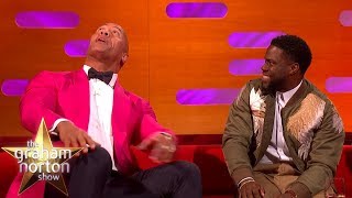 Dwayne Johnson Asks Kevin Hart What’s It Like Being 3’ 2” | The Graham Norton Show