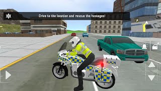 Police bike driving and gang chase simulator - Police Motorbike Riding | Android Gameplay