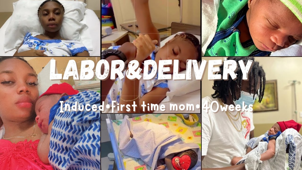 Labor And Delivery Vlog Induced At 40 Weeks Raw Real Birth Vlog 2022