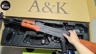 Rattlesnake A\u0026K AKM Blowback Gel Blaster Unboxing