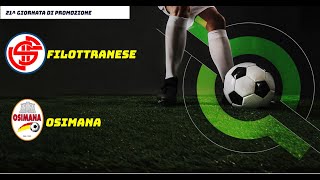 FILOTTRANESE-OSIMANA: 1-1