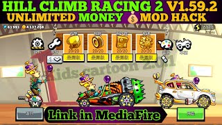 Hill Climb Racing 2 Unlimited Money 💰 V1.59.2 Mod APK LINK IN MediaFire