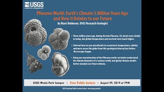 Pliocene World: Earth's Climate 3 Million Years Ago and How it Relates to our Future