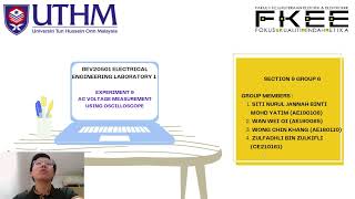 BEV20501 Electrical Engineering Lab 1 Group S9-6 Lab 9 Video Presentation