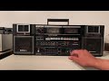 hitachi trk w550h boombox ghettoblaster