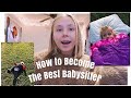 How to Become a Good Babysitter or Nanny!