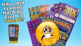 Scratching $200 Vending Machine Mix of Georgia Scratch Offs