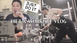 Overweight diet workout Vlog / Just do it:)