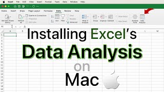 How to Install Data Analysis on Mac for Excel - ToolPak
