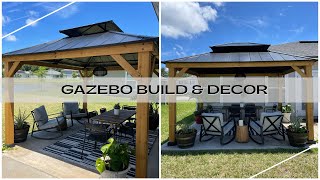 DIY Sunjoy Metal Roof Gazebo