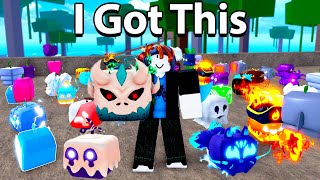 I Bought 100 Fruits and Got NEW T-Rex Fruit in Blox Fruits