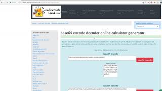base64 encode decode online
