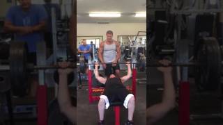 How to get a 63 yr old to bench 325lbs!