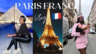 PARIS VLOG / places to visit in paris 🇫🇷+hangout with friends @iamblessingwilliams #paris