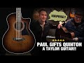 Paul Gives Quinton a Guitar!! (Taylor Baritone Response Video)