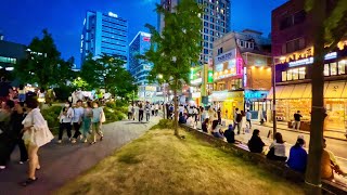 [4K SEOUL] 점점 더 상권이 커지는 중인 대표 핫플레이스 연남동의 주말 풍경 | Weekend view of most popular place Yeonnam-dong