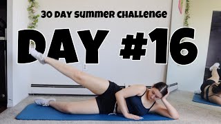 Day #16 Summer Body 30 Day Workout Challenge Beginner Friendly At Home