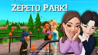 ZEPETO PARK!! | interact with others !!