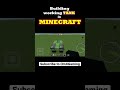 Building working tank in minecraft #minecraftshorts #ytviral #youtubeshorts #shorts #trendingshorts