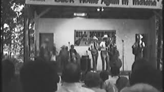 Bill Monroe Dancing With Kids to "Soldier's Joy" at Bean Blossom