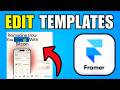 How To Edit Framer Templates (2026) (Best Method)
