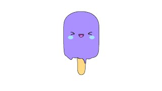 How to Draw Cute Ice Cream? Kawaii Drawing, Draw and Color Ice Cream, Draw Ice Cream, Easy Drawing