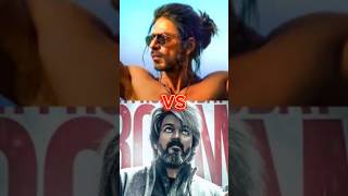 Shahrukh Khan VS Thalapathy Vijay 🤯🔥 #thalapathyvijay #shahrukh #comparison #trending #viral #shorts