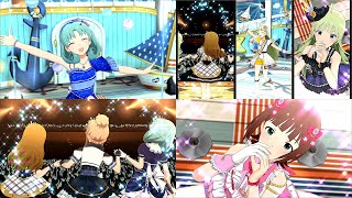 【ミリシタ】ラムネ色 青春【MV】４画面Ver