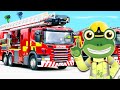 Gecko and the Fire Truck | Gecko's Real Vehicles | Trucks For Kids | Educational Videos For Toddlers