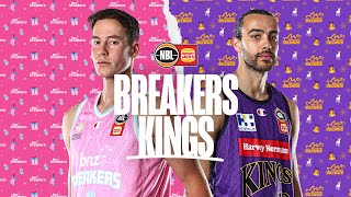 NBL25 Round 13 - New Zealand Breakers vs Sydney Kings