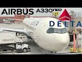 What It’s Like On Delta’s New A330-900 neo Economy Class (SLC-AMS) DL56 (4K)