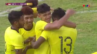 Highlights | U22 SINGAPORE VS U22 MALAYSIA | SEA GAMES 32 | Men 's Football