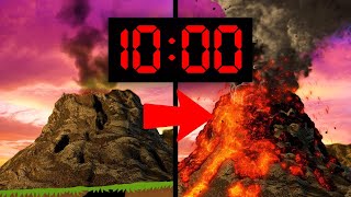 10 Minute Timer VOLCANO π