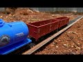 railking steam locomotive model in action 10