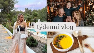 TÝDENNÍ VLOG č. 41 | Ibiza | dýňová polévka | boho style