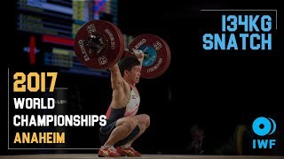 Yoichi Itokazu | 134kg Snatch