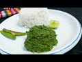 ধনে ধনিয়া পাতার ভর্তা dhone pata bhorta coriander leaves vorta bangladeshi vorta recipe