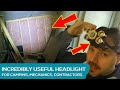 **Best Headlamp for Work ** Review of 18K Lumen Headlight for Camping, Contractors & Mechanics