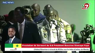 WATCH: President Tinubu Attends Bassirou Faye’s Inauguration As Senegalese President