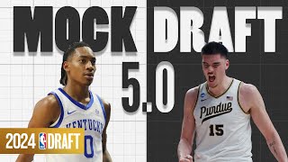 2024 NBA Mock Draft 5.0 | The First Round